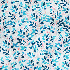 Floral seamless pattern -  illustration
