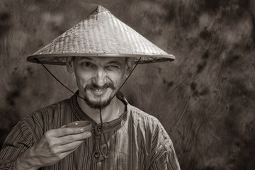 portrait of a tea master
