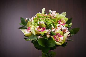 nice bouquet of flowers