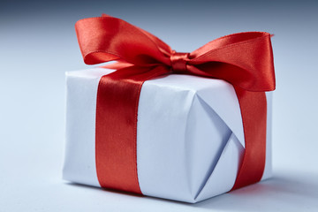 present with red ribbon