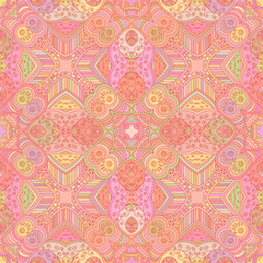 Pink decorative seamless pattern.