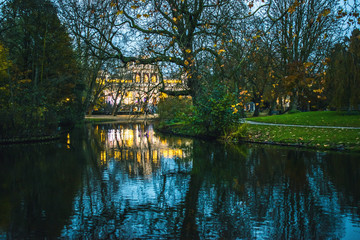 Obraz premium Amsterdam Holland Vondelpark Amsterdam Park Holland Outdoors