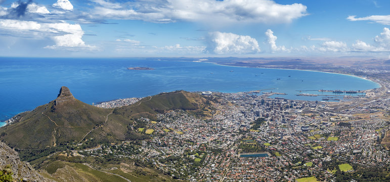 capetown panorama signal hill