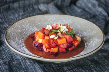 Delicious fruit salad