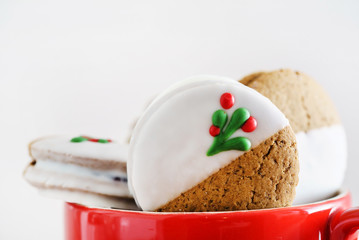 Christmas gingerbread cookies