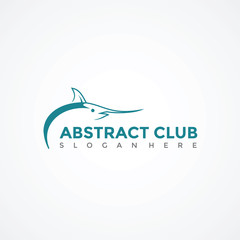 Fish Logo Template. Vector Illustrator Eps.10