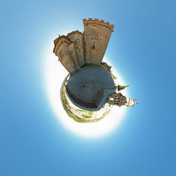 Iglesia del Castillo, Aracena, Huelva. Minimundo.