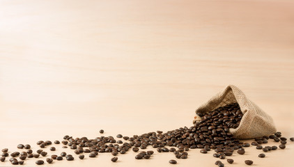 Roasted coffee beans