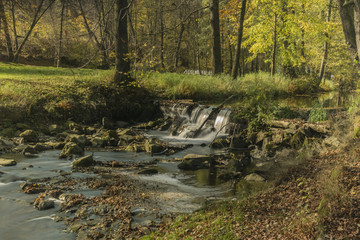 Autumn river czech