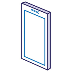 smartphone device isolated icon vector illustration design