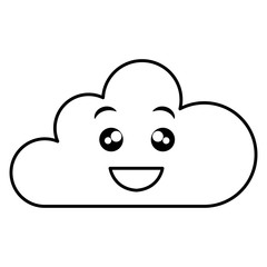 Obraz premium cloud computing isolated icon vector illustration design