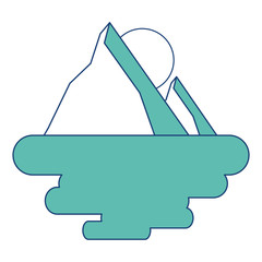 sun cloud day sky natural climate vector illustration image green