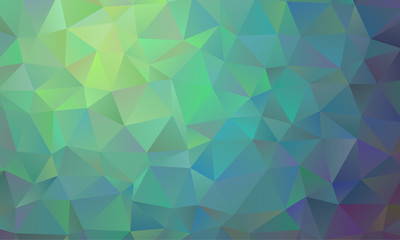 Green low poly background