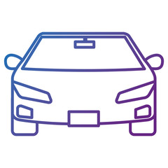 modern car isolated icon vector illustration design