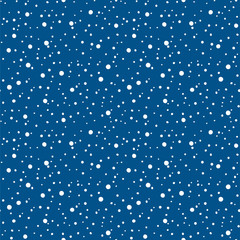 Winter Holiday vector background with snow