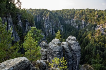 In der Sächsischen Schweiz