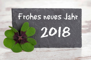 Frohes neues Jahr 2018 