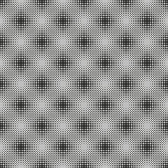 Halftone seamless pattern with dotted circles. Modern stylish texture. Geometric background