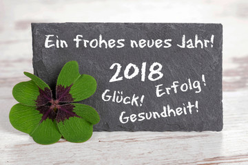 Frohes neues Jahr 2018! 