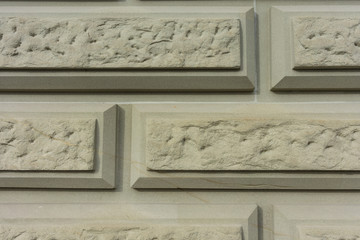 sandstone brick wall close up pattern structure