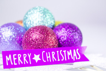 Merry Christmas. Various Christmas decoration