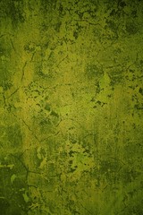 Dreckige grunge Textur mit gelb grüner Farbe