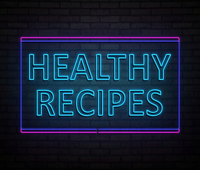 Healthy recipes concept.