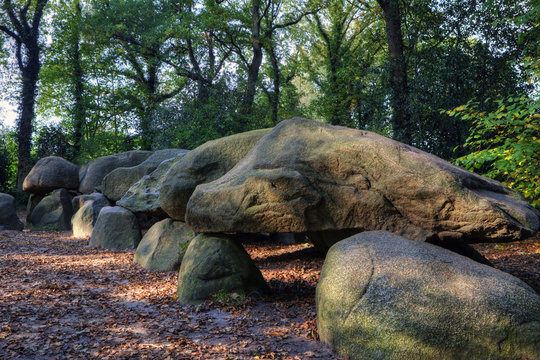 Huge megalith in the Netherlands