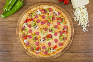 Pizza With Sausage