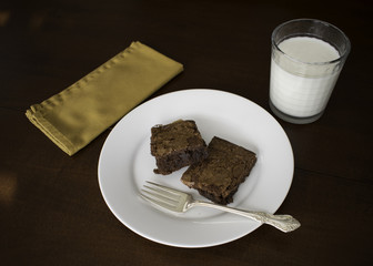 Brownie and Milk