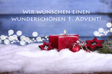 wunderschönen 1. advent