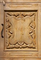 Decorative wood furniture elements, doors and windows
