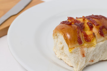 Brioche with guava