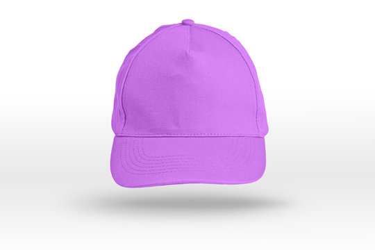 Pink Baseball Cap on a white background.