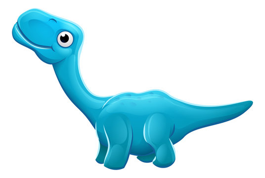 recommend clip art: Cute Apatosaurus Cartoon Dinosaur