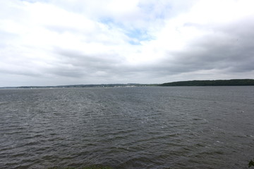 Obraz premium insel Vilm von der Insel Rügen gesehen