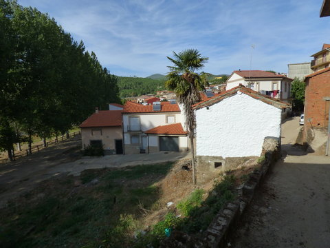 Pinofranqueado. Pueblo de Cáceres, en la comunidad autónoma de Extremadura, España