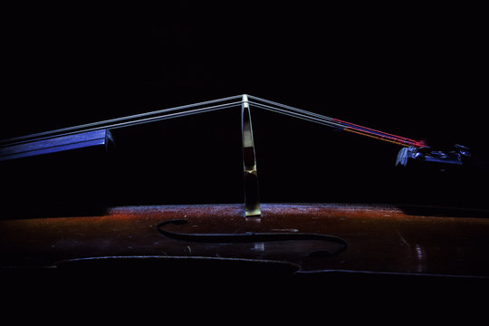 Details of Old Cello