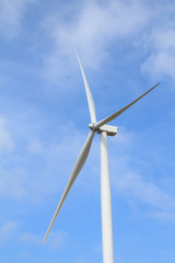 Fototapeta premium Wind turbines for agricultural use