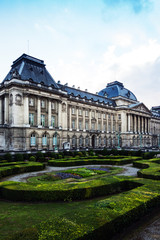 Obraz premium Royal Palace of Brussels, Belgium