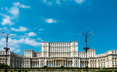 Palace of Parliament in Bucharest, Romanian