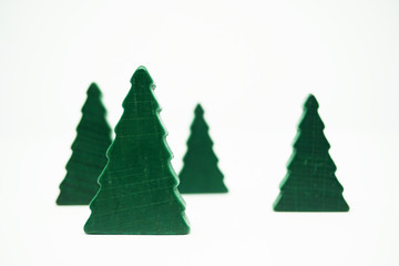 Wooden firs
