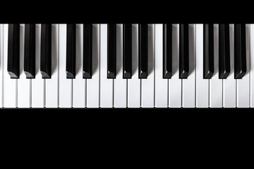 Obraz premium Piano and Piano keyboard