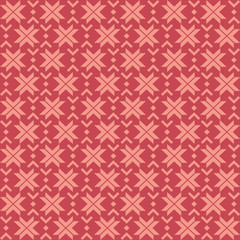 Abstract geometric red pattern