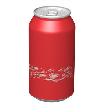 canette soda rouge