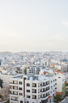 View of modern cityscape
