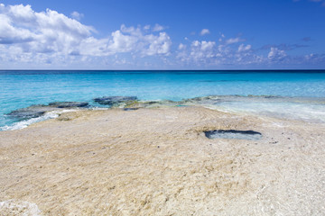 Caribbean Island Rocky Beach