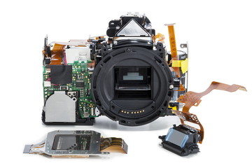 Repair digital SLR camera