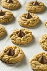Homemade Sweet Peanut Butter Chocolate Cookies