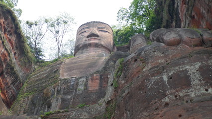 Fototapeta na wymiar Buda Gigante de Leshan, China